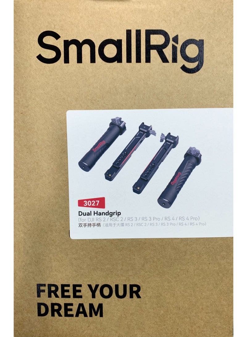 SmallRig 3027 Aluminum Side Handle for DSLR & Mirrorless Camera Cages – Adjustable, Ergonomic Grip with Cold Shoe & Accessory Mounts - Image 5