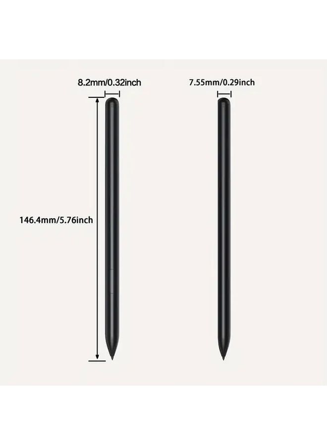 القلم الأسود اللوحي لأجهزة سامسونج اللوحية S6 Lite وS7 وS8 وS9 للكتابة والرسم والتنقل - Image 2