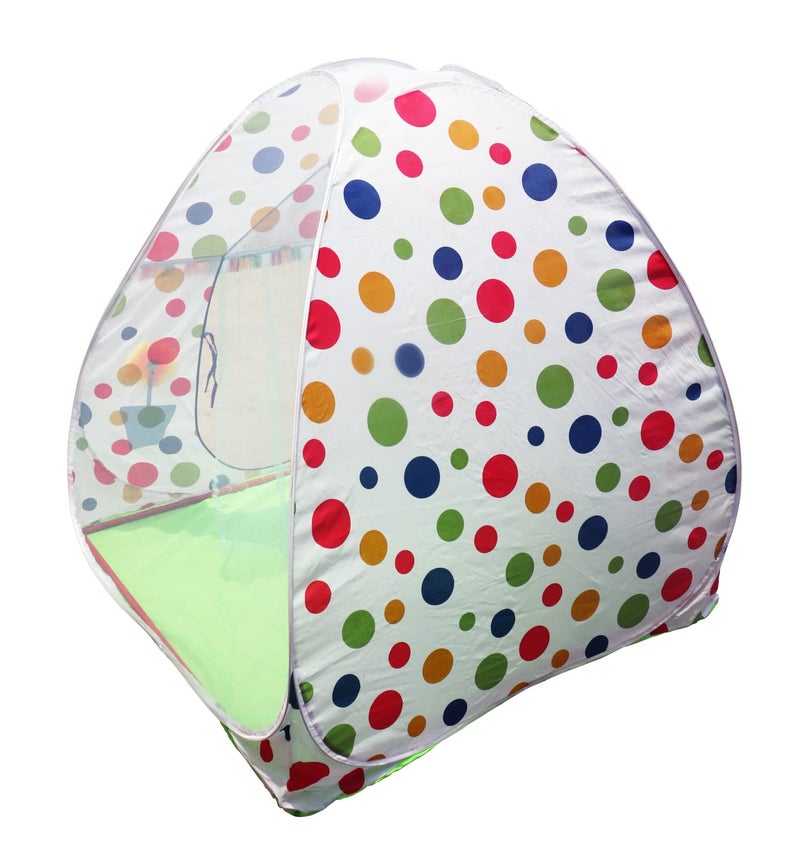 HOMECUTE Foldable Popup Big/Jumbo Size Play Tent House for Kids,Outdoor & Indoor Use, 3 Year to 12 Years 110 x 110 x 120 cm (Big Size Printed) - Image 3