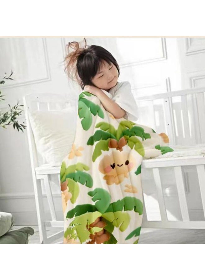 general Children's or student cartoon flannel thin blanket (warm and comfortable, suitable for sleep, games) 100cm*150cm - Image 3