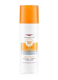 Eucerin Oil Control Gel-Cream Sunscreen for Face - Dry Touch, Ideal for Blemish-Prone Skin, 50ml  - Image 1