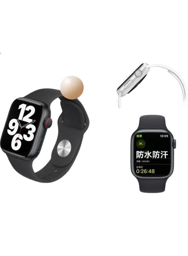 WITGOER Watch Band [Brand Compatible With Apple Watch/S10/9/8/7 Sports Silicone Iwatch/6/Se/Ultra2 Non-Magnetic Attraction Men And Women - Image 3