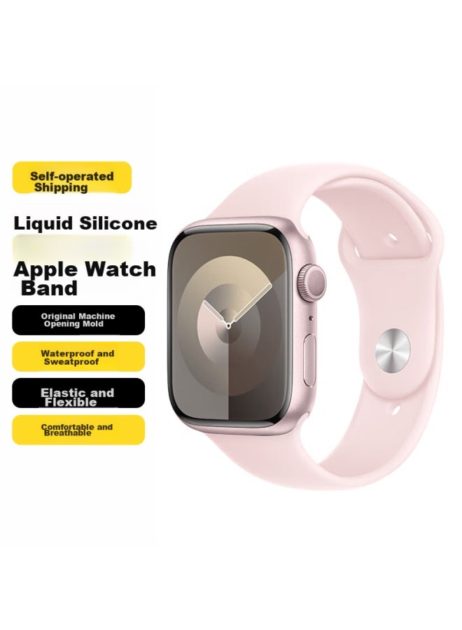 Witgoer Watch Band [brand Compatible With Apple Watch/s10/9/8/7 Sports Silicone Iwatch/6/se/ultra2 Non-magnetic Attraction Men And Women - Image 1
