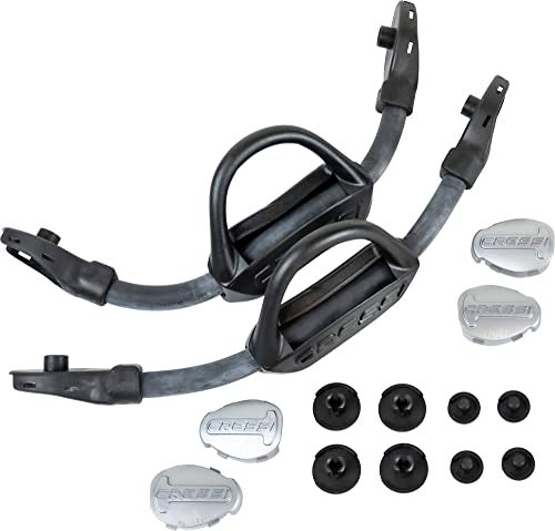 Cressi EBS Fin Strap ReactionFrog Plus Black Regular Fit SM ML - Image 1