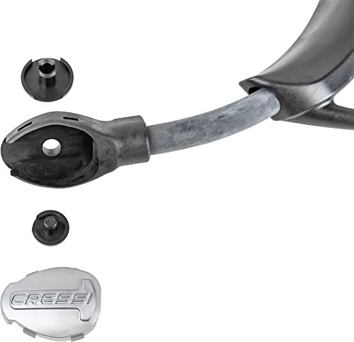 Cressi EBS Fin Strap ReactionFrog Plus Black Regular Fit SM ML - Image 3