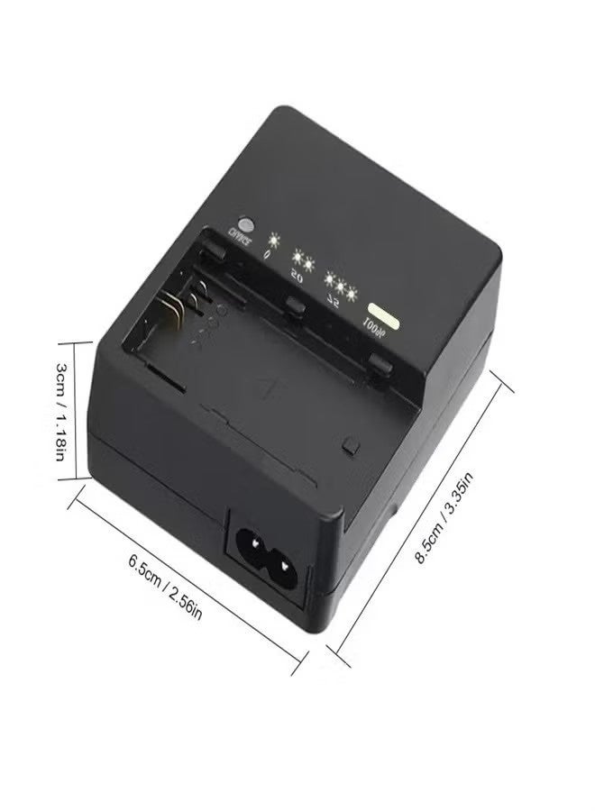 شاحن بطارية كاميرا LP-E6 لكاميرات LC-E6 وLC-E6N وEOS 90D و80D و70D و60D و60DA و7D Mark II و7D و6D Mark II و6D و5D Mark IV و5D Mark III و5D Mark II، شاحن سريع، مزود طاقة رقمي لكاميرات SLR - Image 2