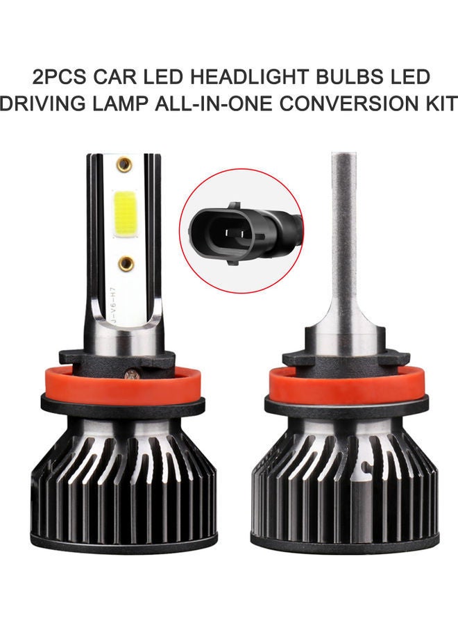 NIBEMINENT 2-Piece LED Headlight Driving Lamp - Image 5