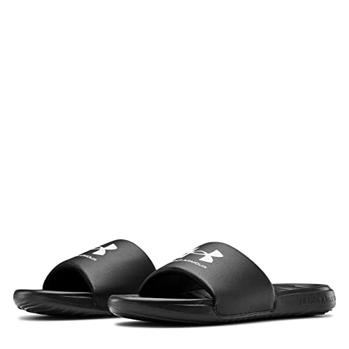 Under Armour Men's Ansa Fix Slide Sandal, Black (004)/Black, 12 - Image 5