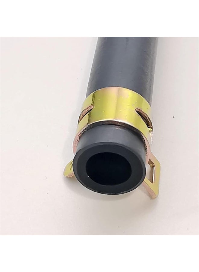 Generic ID Fuel Line Hose Small Gas Diesel Powersports Engines and Generators w/ 20 Clamp Rubber Black  - Image 3