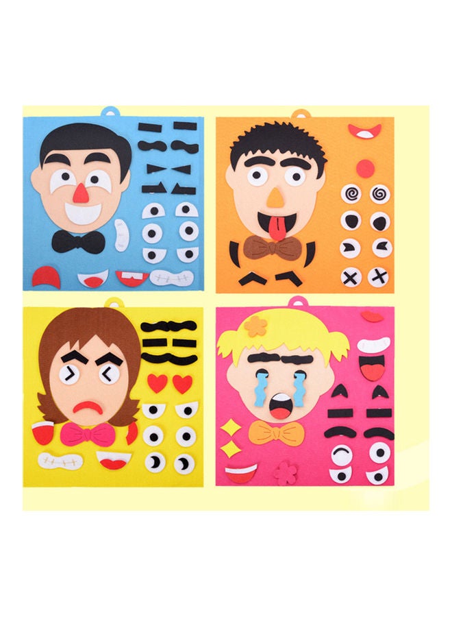 Non-Woven Five Sense Organs Jigsaw Puzzles Set - Image 4