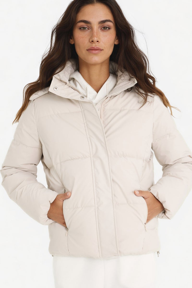 DeFacto Regular Fit Hooded Puffer Jacket - Image 1