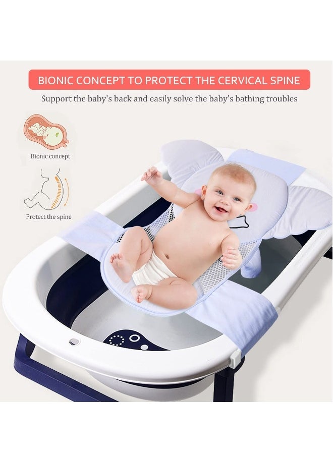 Generic - Baby Bath Seat Support Net, Blue Elephant - Image 1