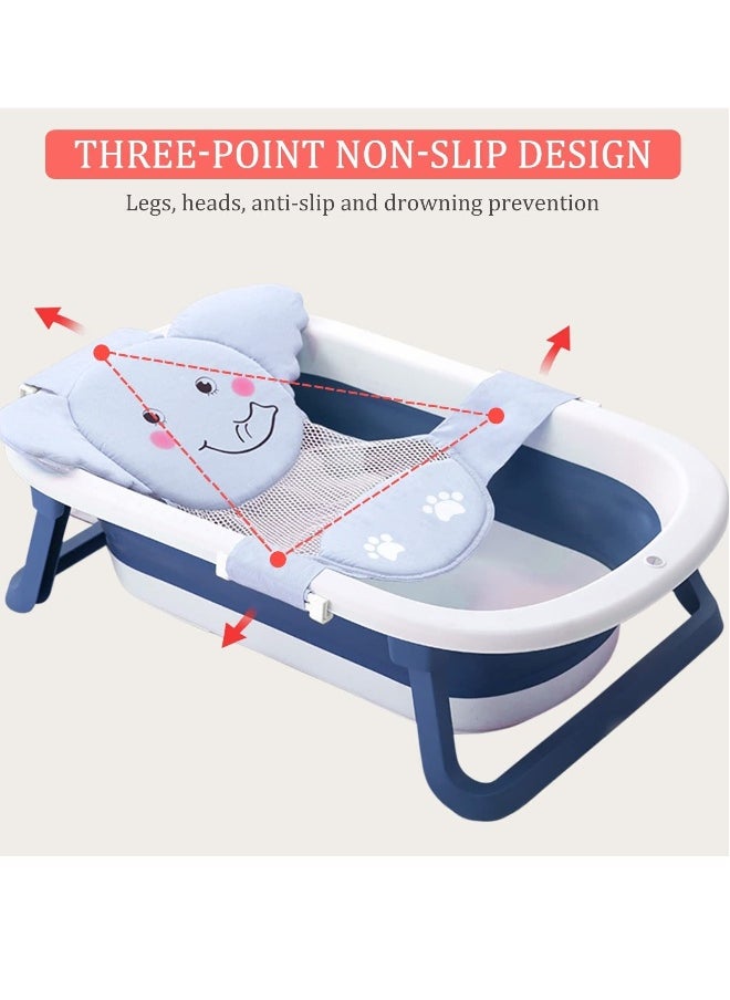 Generic - Baby Bath Seat Support Net, Blue Elephant - Image 1