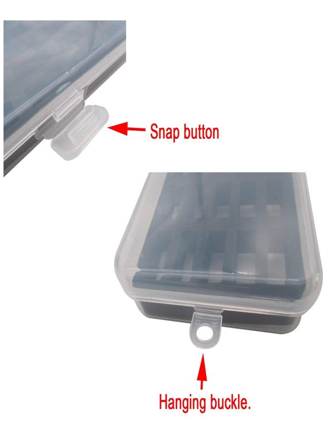 CKPSMS Brand -# BB-25B Box 2Pack Bobbin Case for Jumbo (M Size) Bobbin (Box Only) Hold 50PCS Bobbins (Type:50 Holes (for Jumbo Bobbin)) - Image 4