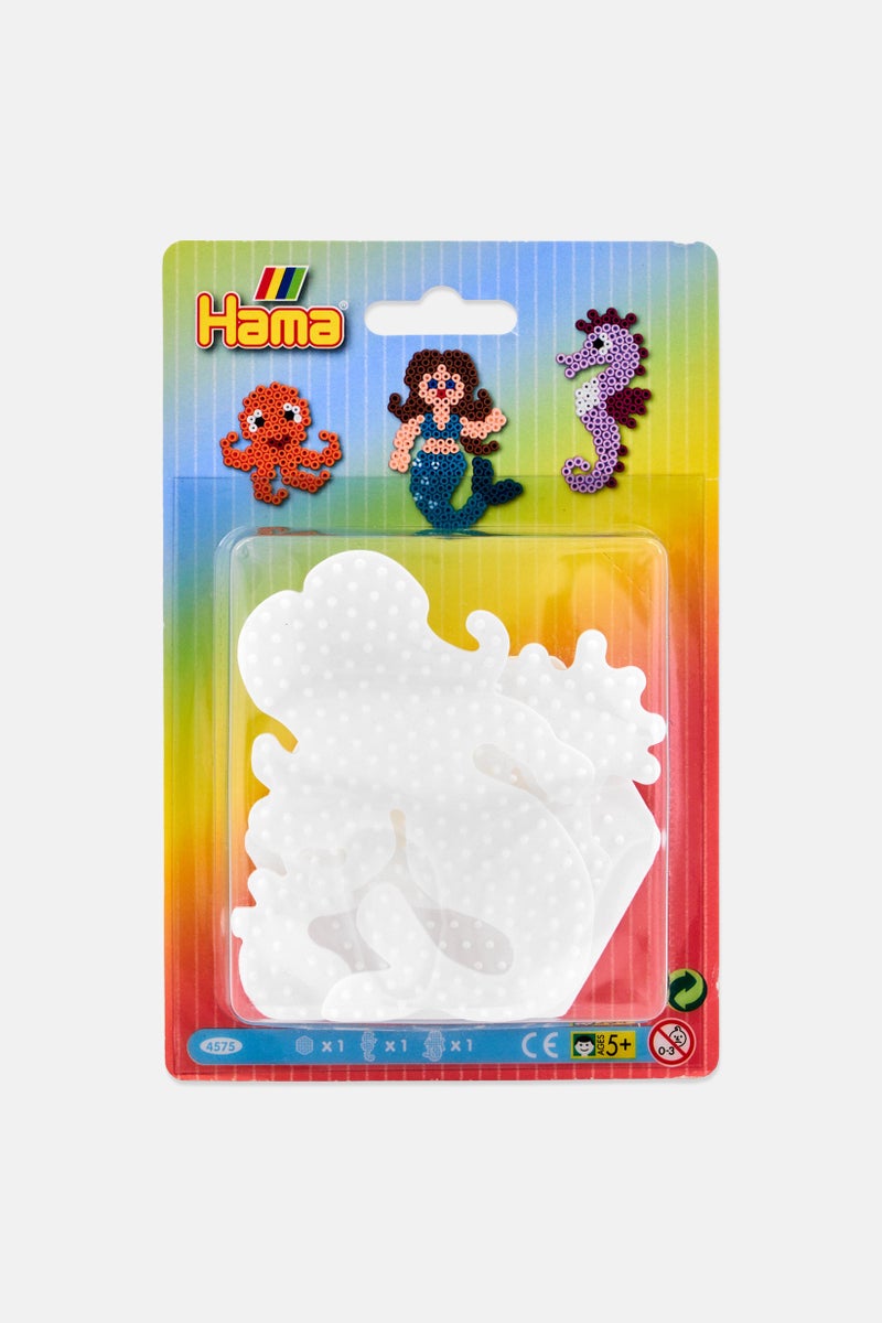 Hama Pegboard Small Hexagonal Horse And Mermaid Midi - Image 1