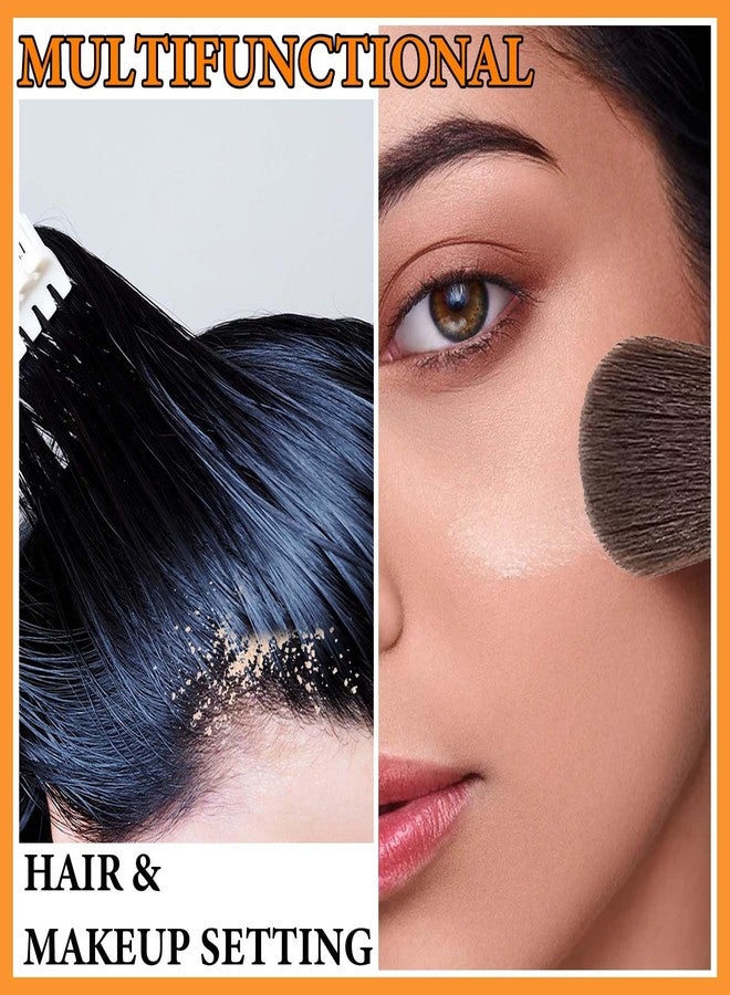 DuoZeng Sunscreen Setting Powder,Brush Setting Makeup SPF 50 PA++ for All Skin,Moisturizing & Lightweight Loose Face Powder with Sunscreen Brush,Soft Matte Finish Long Lasting Oil Control Make up(2 Pcs) - Image 5