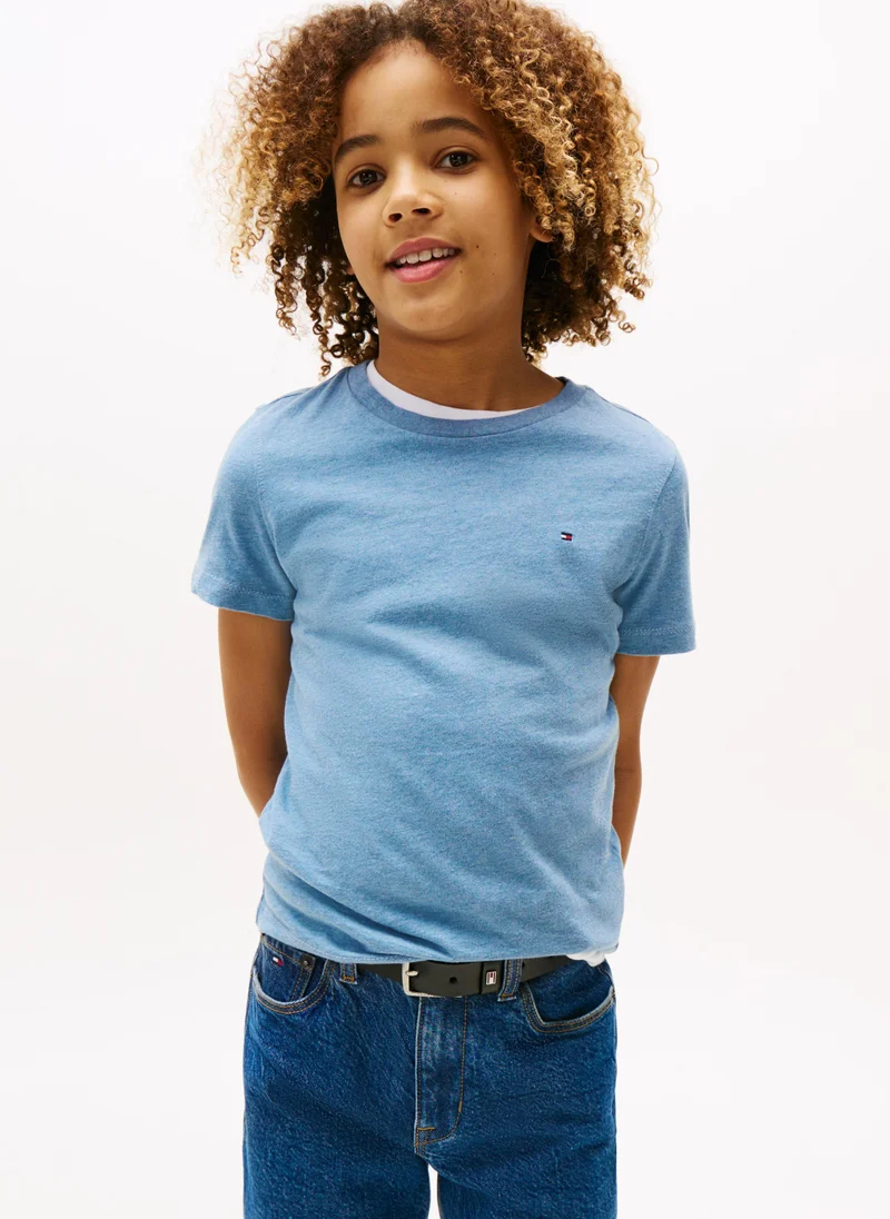 TOMMY HILFIGER Kids Crew Neck Short Sleeve T-shirt