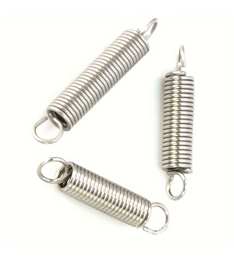 5Pcs Heavy Duty Stainless Steel Tension Springs with Hooks Rust Resistant Easy Installation for Home Repairs - Image 5