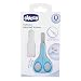 Chicco Nail Scissors for Babies and Children Stainless Steel Baby Scissors with Curved Blades and Rounded Tips Protective Case NonSlip Rubber Handle Baby Accessories for Newborns from 0 Months - Image 2