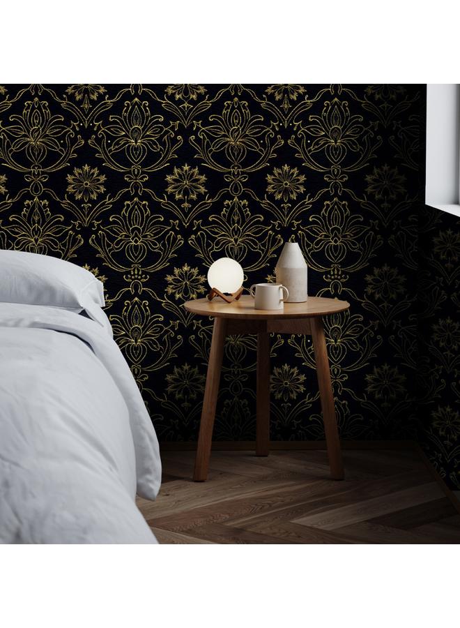 Bluejw European-style Wallpaper Bedroom Self-adhesive Warm Stickers Ins Atmosphere Room Wallpaper Self-adhesive Wall Papers - Image 3
