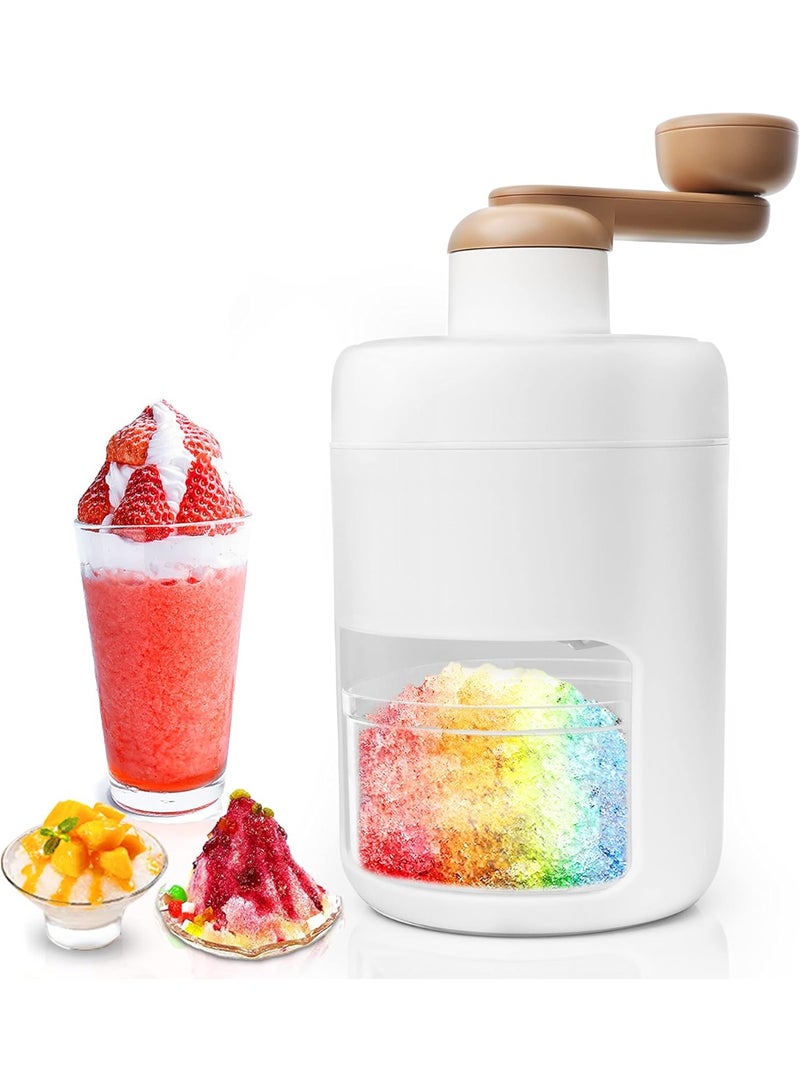 إم مياويان آلة حلاقة الثلج وصانعة السلاش – ماكينة ثلج محمولة لتكسير الجليد وصنع الثلج المبشور مع قوالب ثلج خالية من BPA - Image 1