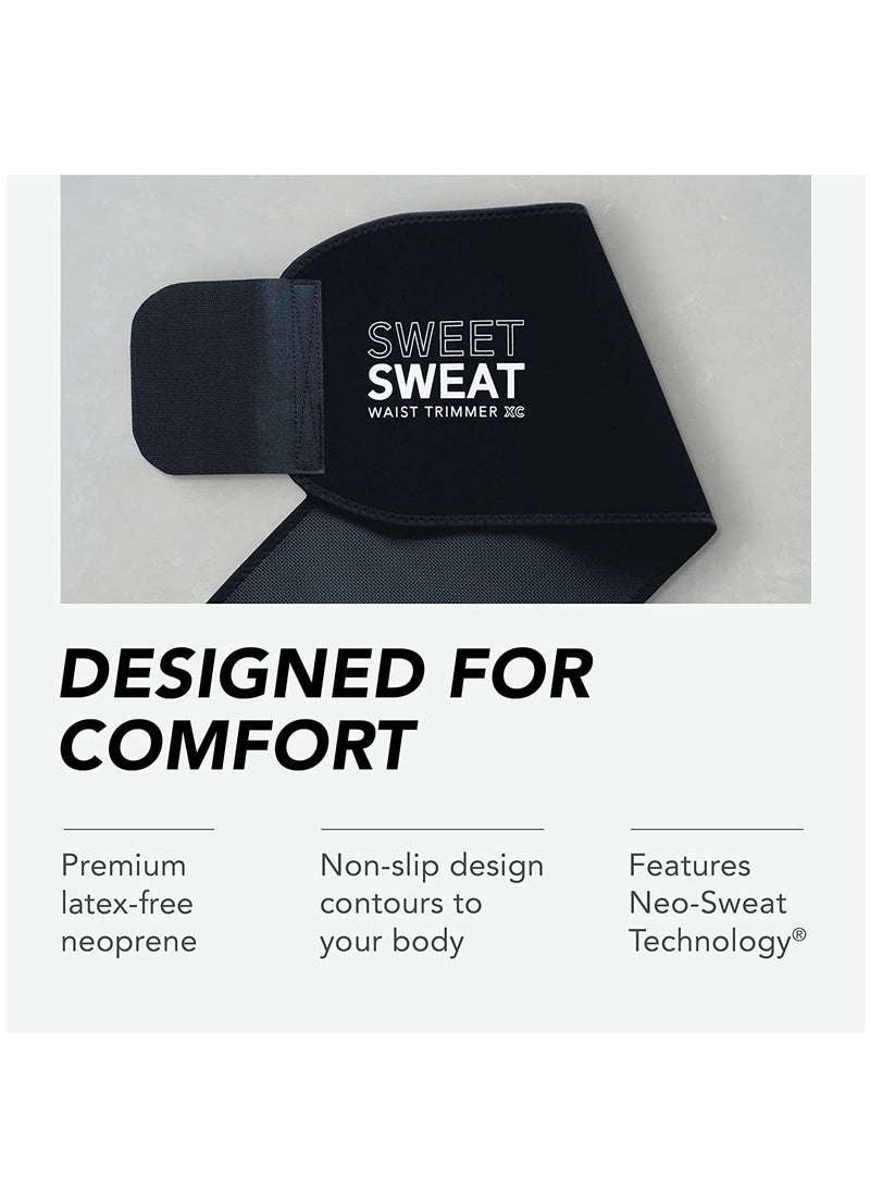 SPORTS RESEARCH - Research Sweet Sweat Premium Waist Trimmer, Small, Yellow - Image 1