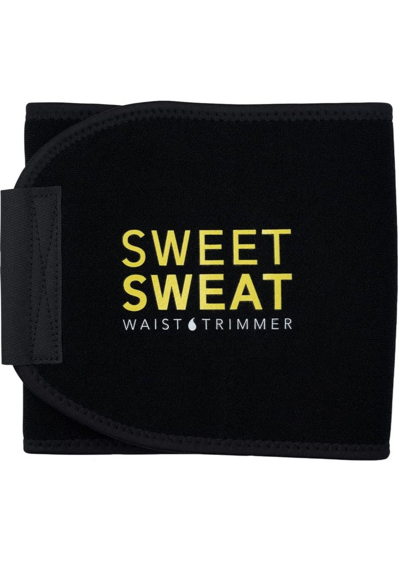 SPORTS RESEARCH - Research Sweet Sweat Premium Waist Trimmer, Small, Yellow - Image 1