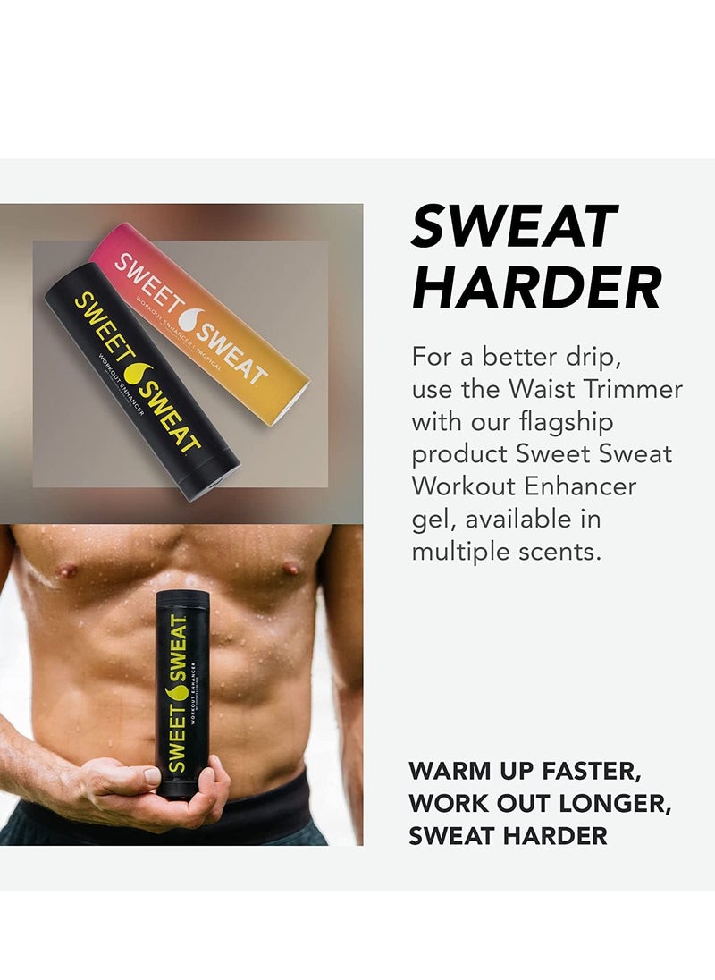 SPORTS RESEARCH - Research Sweet Sweat Premium Waist Trimmer, Small, Yellow - Image 1