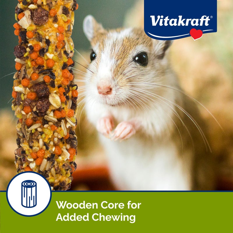 Vitakraft Crunch Sticks Hamster Treat - Apple and Honey - Hamster Chew Sticks - Image 5