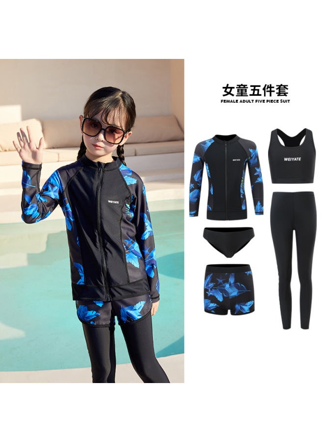 Daifa Long-sleeved Trousers Diving Suit Parent-child Suit For Men And Women Couple Suit Children Baby Sunscreen Beach