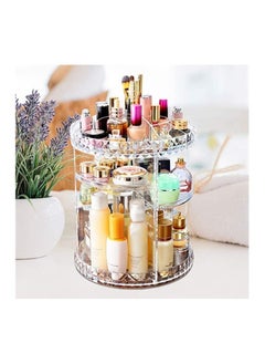 ORiTi 360 Degree Rotating Adjustable Cosmetics Makeup Organizer Carousel Storage for Cosmetics,Toiletries,Jewelry,Makeup,Brushes Lipsticks Toner Creams. Durable Design with 8 Layers Large Capacity  - Image 3