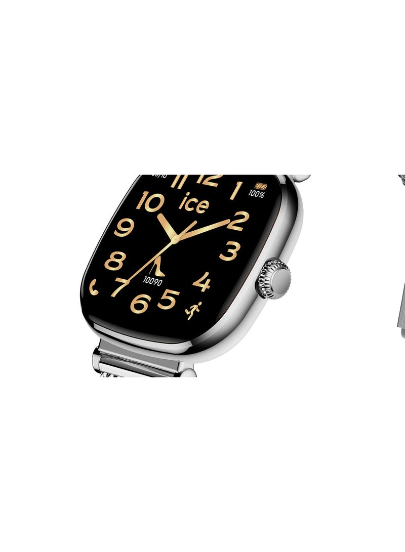 ICE smart SQ 2.0 Square 1.70 Silver Milanese 025820 - Image 2