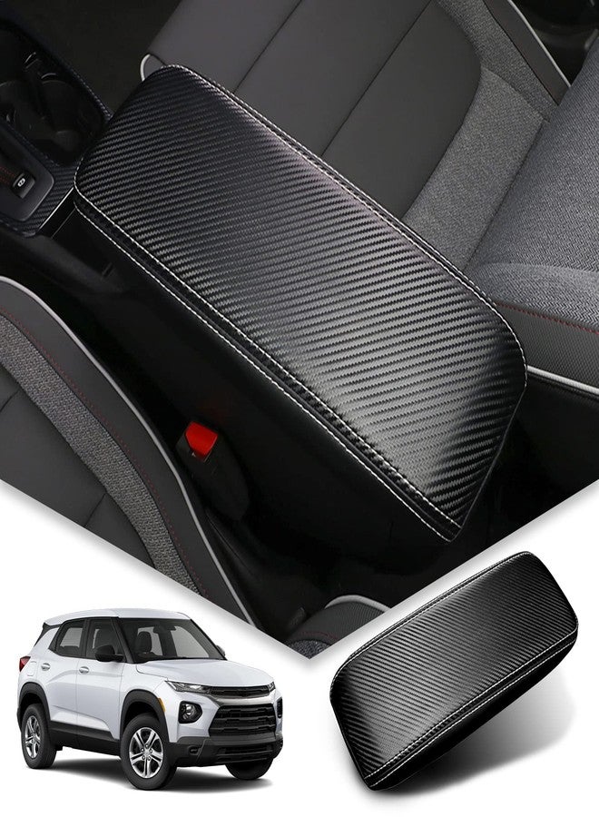 BIBIBO for Trailblazer 2024 2025 2026 Accessories,Center Console Armrest Cover for 2021-2026 Chevy Trailblazer Arm Rest Cover,2025 Trailblazer Car Arm Rest Pad Seat Box Cover,Trailblazer Console Cover - Image 1