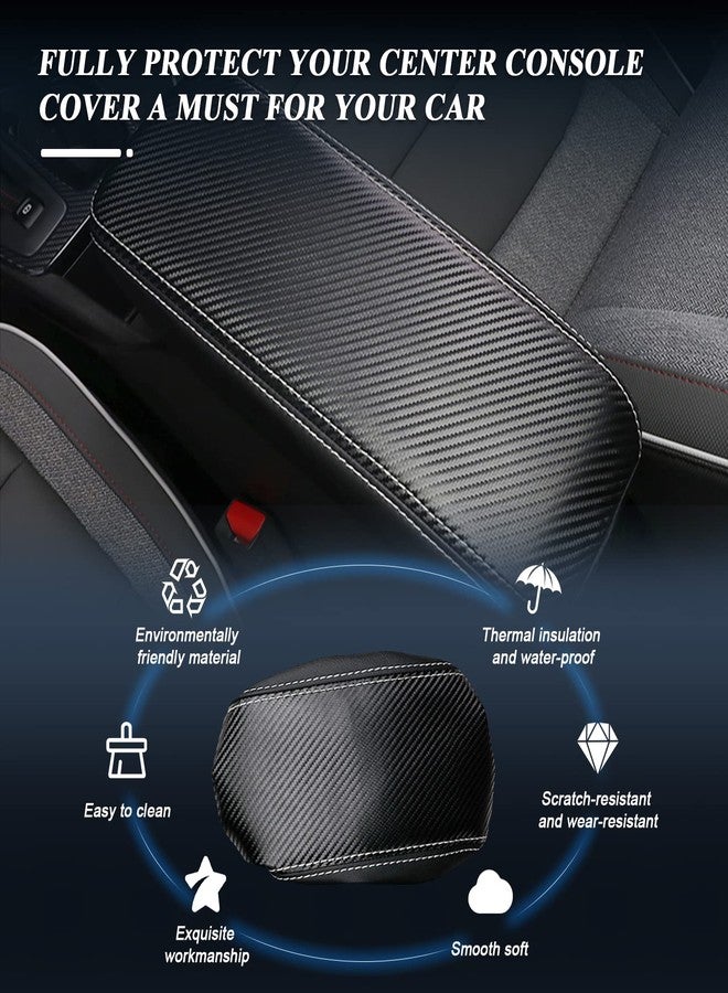 BIBIBO for Trailblazer 2024 2025 2026 Accessories,Center Console Armrest Cover for 2021-2026 Chevy Trailblazer Arm Rest Cover,2025 Trailblazer Car Arm Rest Pad Seat Box Cover,Trailblazer Console Cover - Image 2