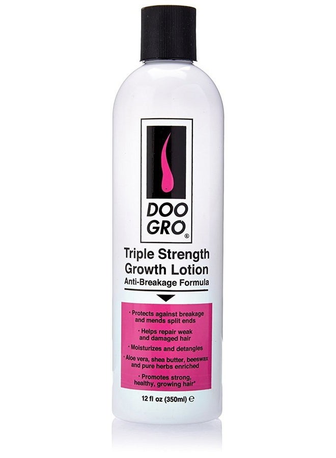 Triple Strength Anti-Breakage Growth Lotion, 12 oz (Pack of 2)