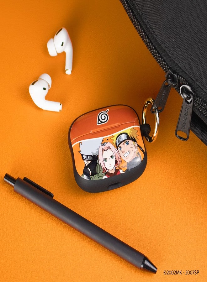 iFace Naruto Shippuden Anime Collection Case [ Compatible with AirPods Pro 1/Pro 2] - Protective Cover [Carabiner Clip Included] [Wireless Charging Capable] - Naruto/Kakashi/Sakura - Image 5