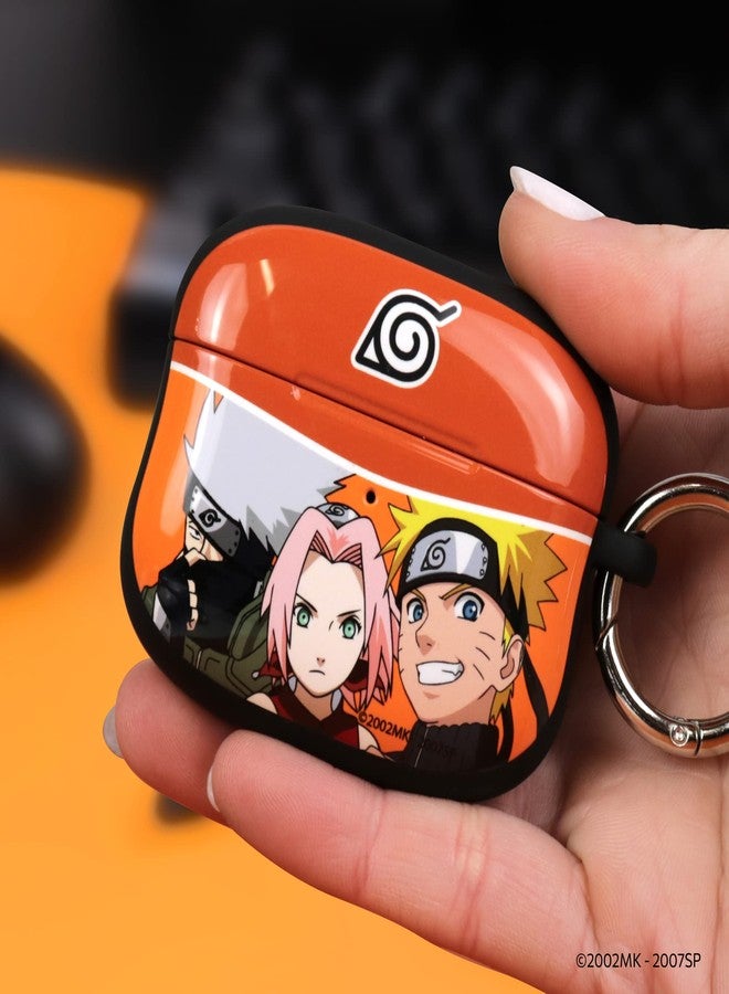 iFace Naruto Shippuden Anime Collection Case [ Compatible with AirPods Pro 1/Pro 2] - Protective Cover [Carabiner Clip Included] [Wireless Charging Capable] - Naruto/Kakashi/Sakura - Image 3