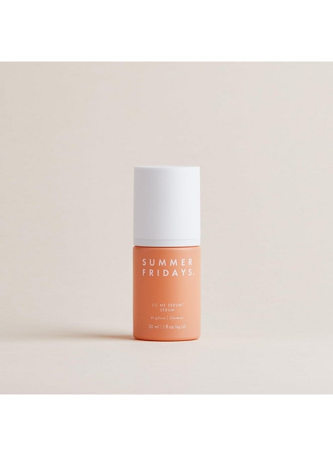 SUMMER FRIDAYS - Summer Fridays CC Me Serum - Daily Vitamin C Face Serum for Brightening Skin - Dark Spot Correcting Glow-Boosting Serum with Niacinamide & Natural Antioxidants (1 Fl Oz) - Image 1