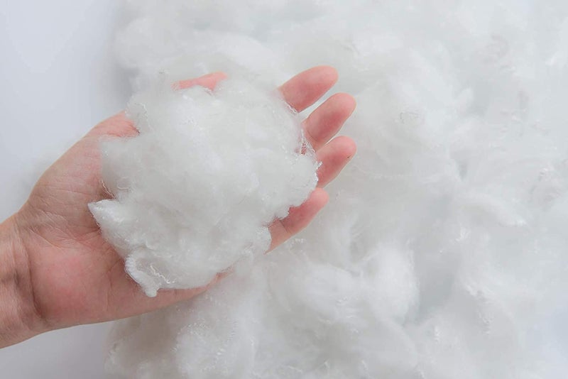 Texlux Soft FiberPolyester Synthetic Cotton Filling for Cushion Pillow Teddy Bear Toy Stuffing 5000 g White - Image 1