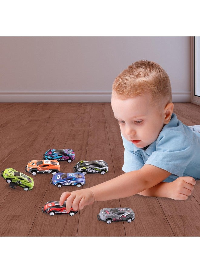 ArtCreativity Pullback Flip Cars for Kids - Set of 12 Stunt Toy Cars in 8 Designs - Diecast Mini Race Cars for Boys and Girls - Fun Retro Car Toys for Racing and Tricks - Image 5