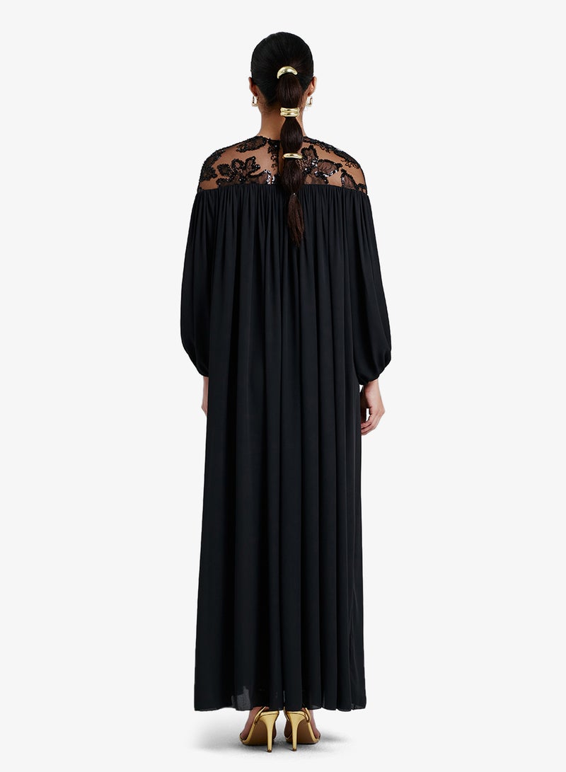 CHASE Embellished Neckline Kaftan - Image 2
