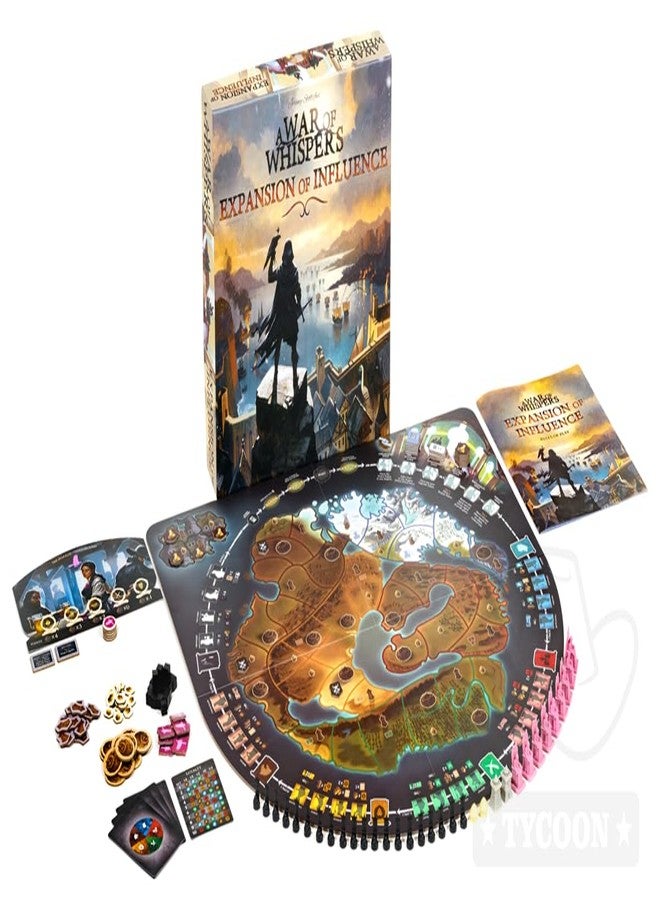 STARLING GAMES A War of Whispers: Expansion of Influence – 5-Player Support & New Factions, Strategic Board Game Expansion, Ages 14+, Dark Fantasy Wargame - Image 3