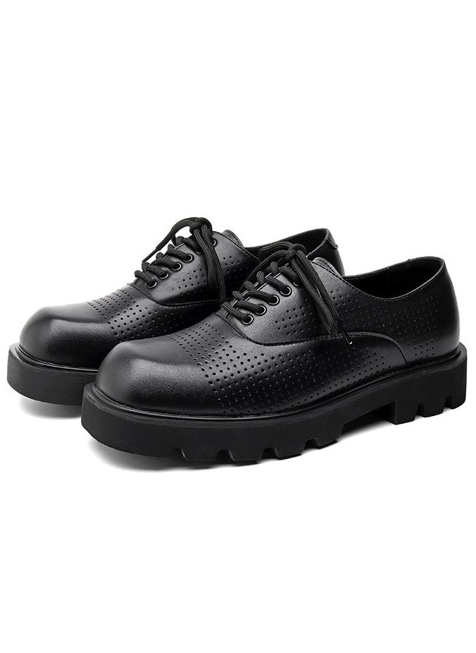 Warrior - Versatile Retro Casual Leather Shoes - Image 1