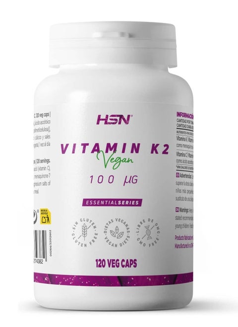 Vitamin K2 100mcg - 120 veg caps