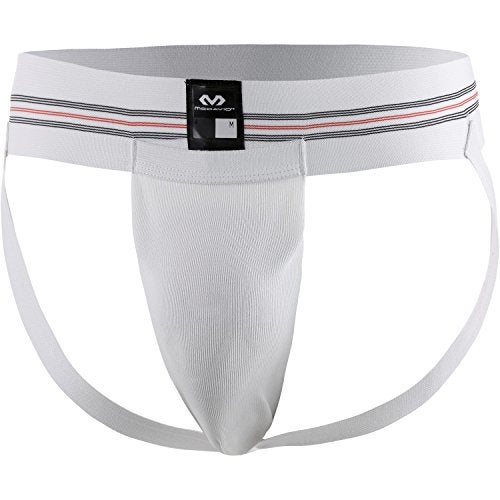 McDavid Classic Cup Supporter with Adult Flex Cup, White, Large - Image 1