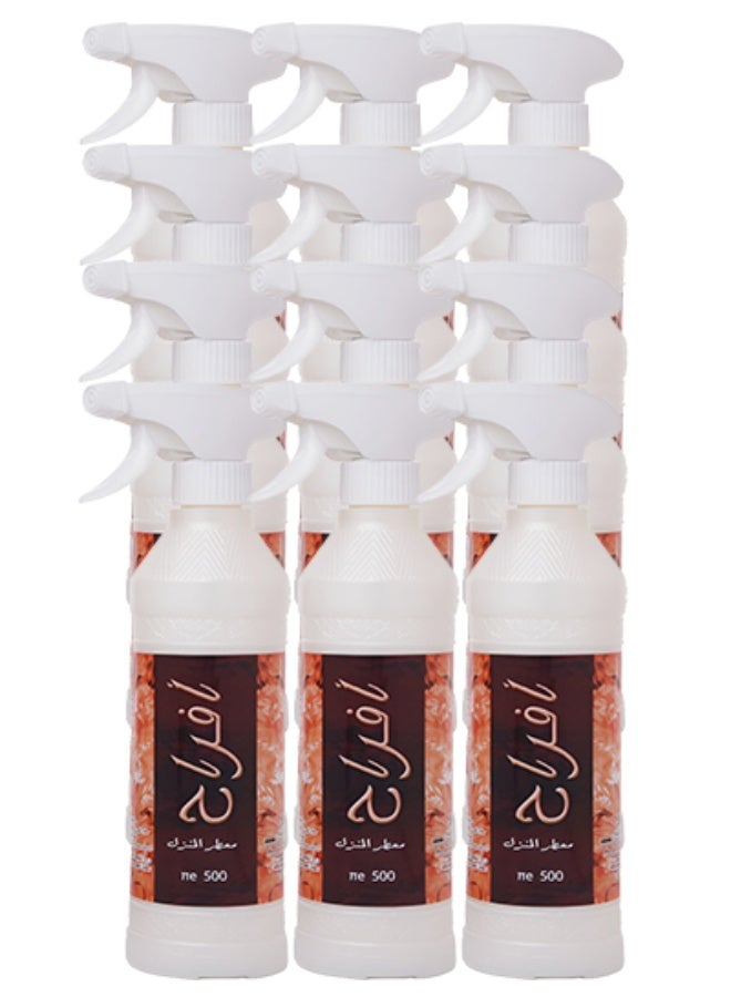 Banafa 12 Pieces Afrah House Freshener 500ml - Image 1