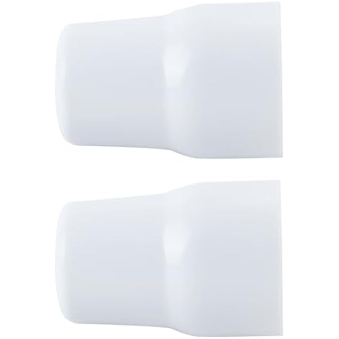 4 PIECES WHITE ABS PLASTIC RADIATOR REPLACEMENT CENTRAL COVER VALVE PRESSURE REPLACEMENT FOR WATER HEATER HEATER PIPE COVER - Image 3