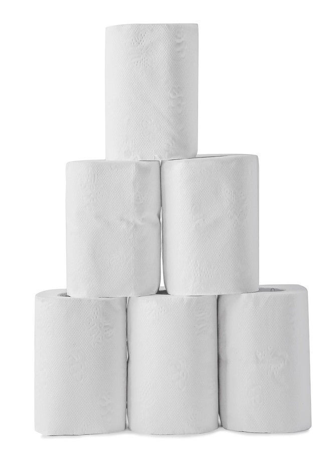 Neatex Premium 2-Ply Toilet Paper Roll Bathroom Tissue, Super Soft - Pack of 6 X 230 Pulls Each (Sheet Size - 98mm X 100mm) White Embossed - Image 5