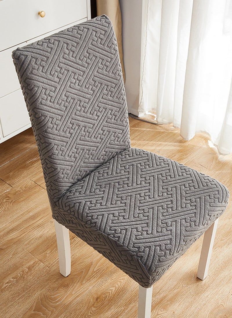 Sharpdo Stretch Dining Chair Cover Washable Removable Chair Slipcover Dining Chair Protector Cover for Kitchen Dining Room Hotel(Pack of 1or 4)  - Image 4