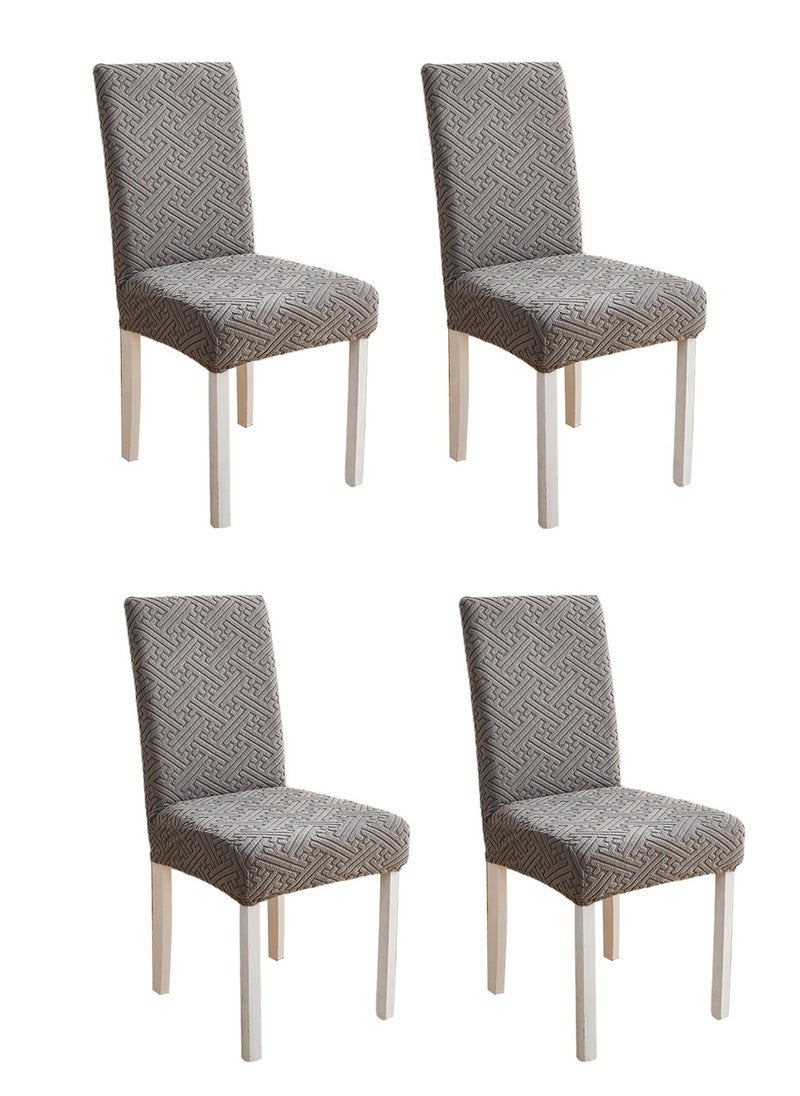 Sharpdo Stretch Dining Chair Cover Washable Removable Chair Slipcover Dining Chair Protector Cover for Kitchen Dining Room Hotel(Pack of 1or 4)  - Image 2